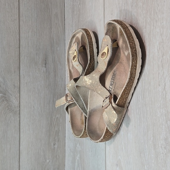 Birkenstock Women Gizeh Thong Sandals Slide shoes sz 37/6 Regular - Picture 1 of 11